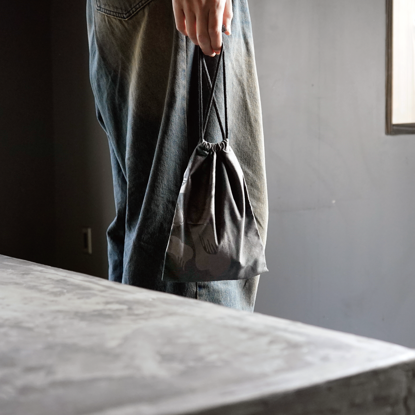 Drip bag x drawstring bag gift set